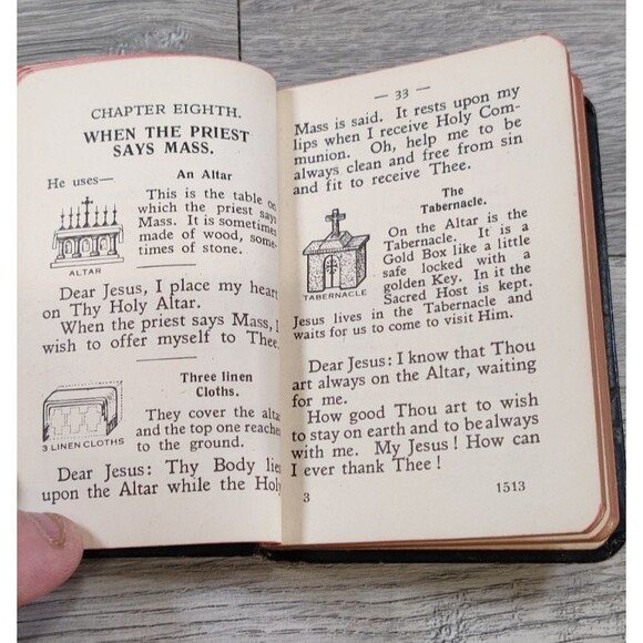 Vintage 1939 JESUS HELP ME Prayer Book for a Very Young Child Pocket Size - Picture 11 of 13